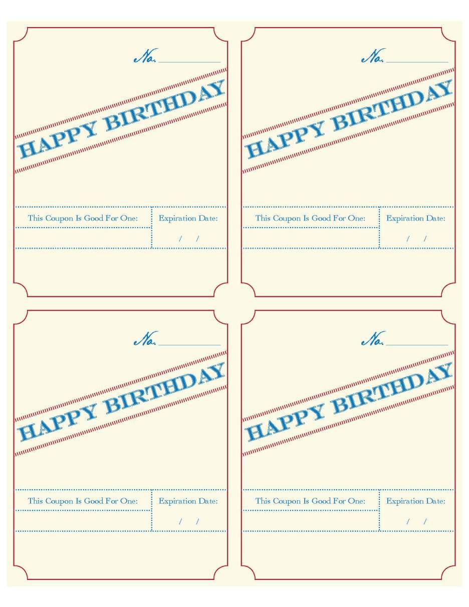 80 Coupon Templates Printable Free Ideas 18