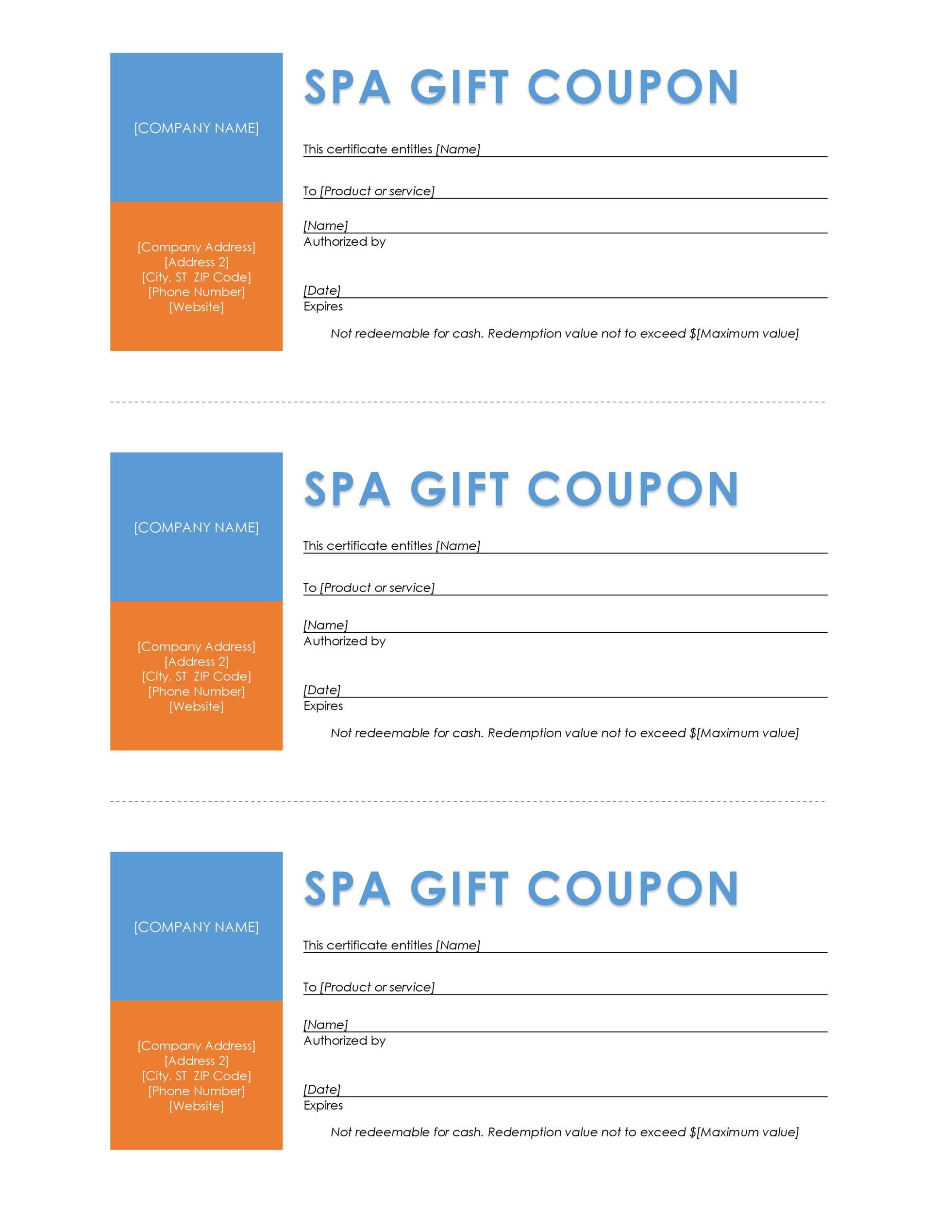 80 Coupon Templates Printable Free Ideas 48