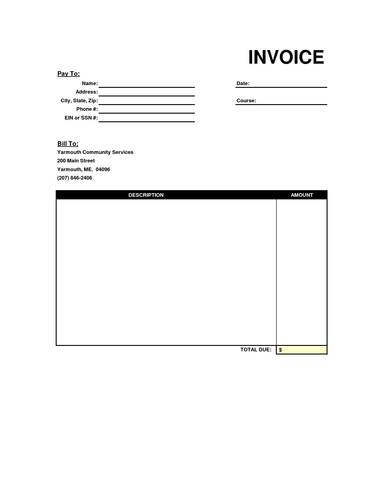 80 Free Invoice Download Templates Ideas 5