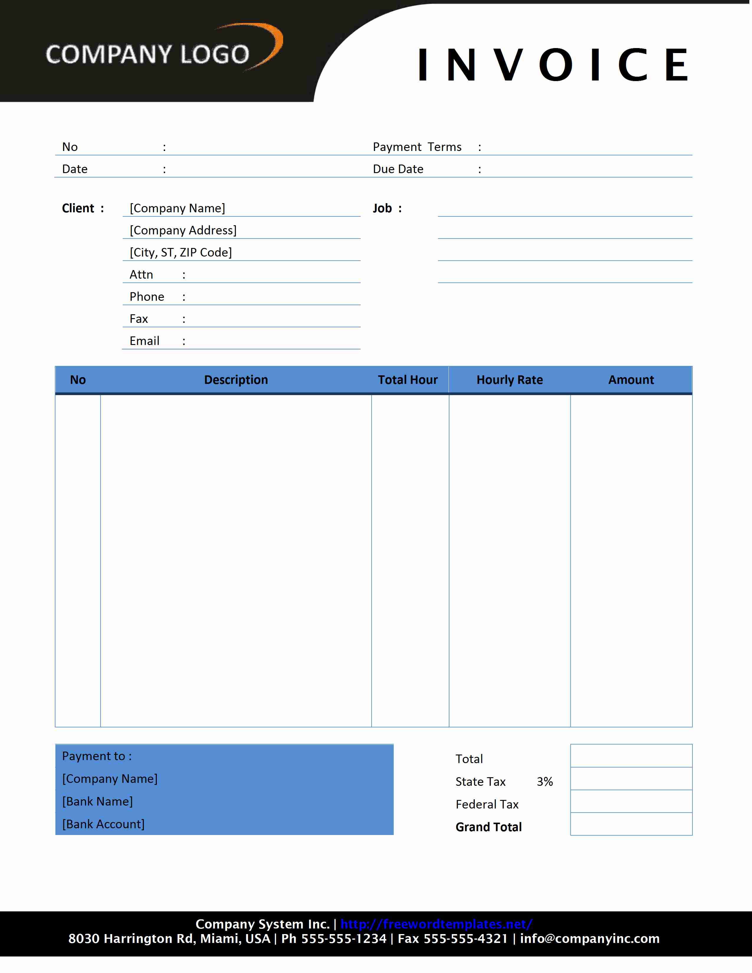 80 Free Invoice Download Templates Ideas 71