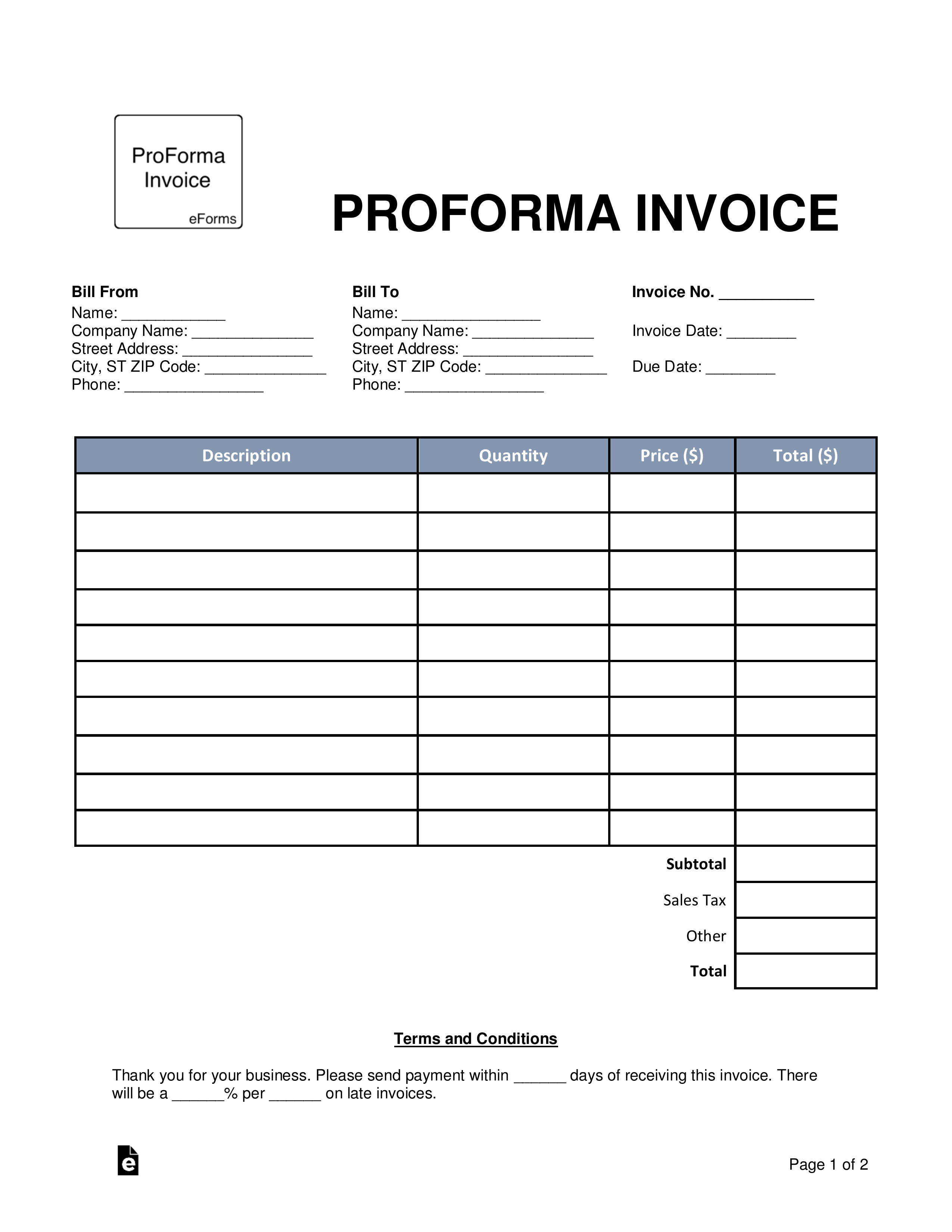 80 Free Invoice Download Templates Ideas 76