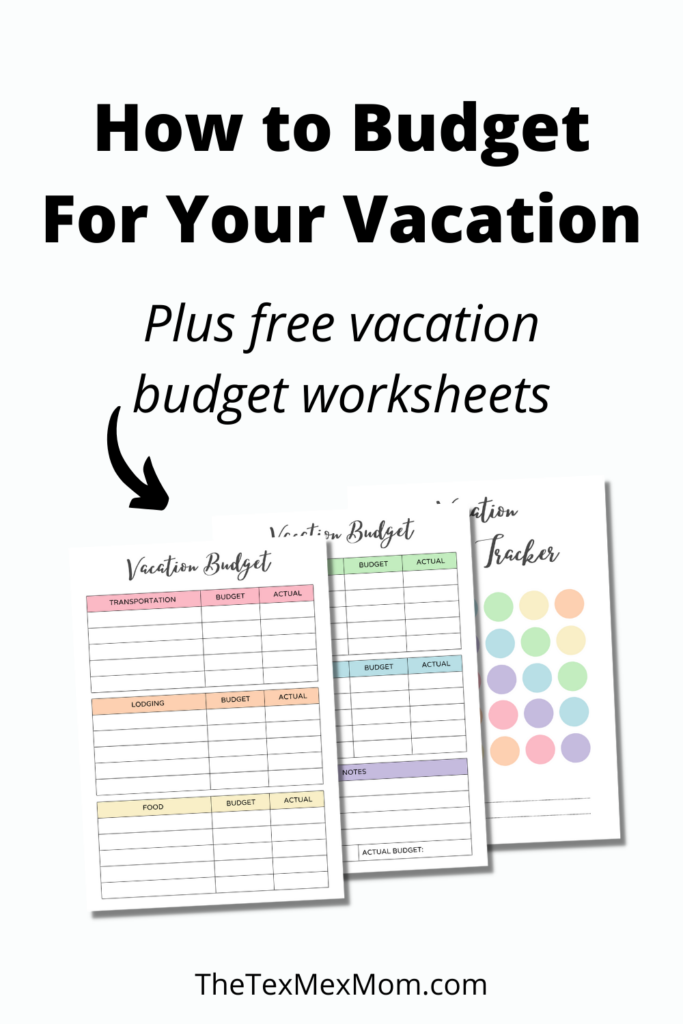 80 Vacation Budget Templates Ideas 6