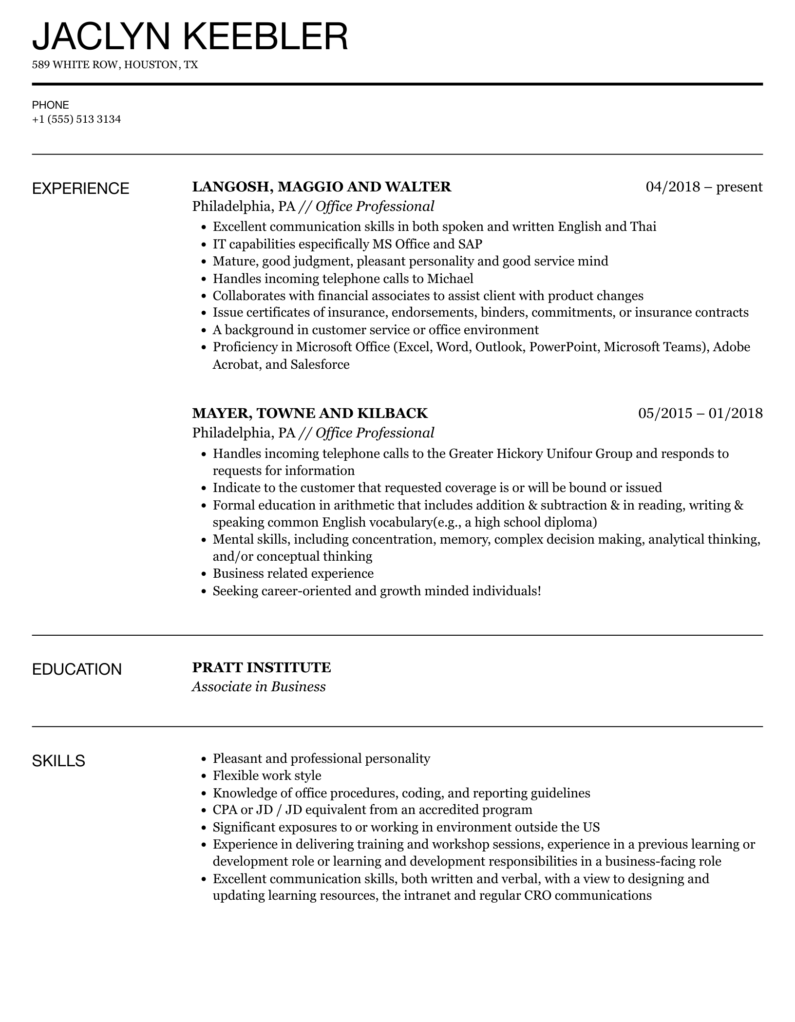 85 Microsoft Office Resume Templates 78