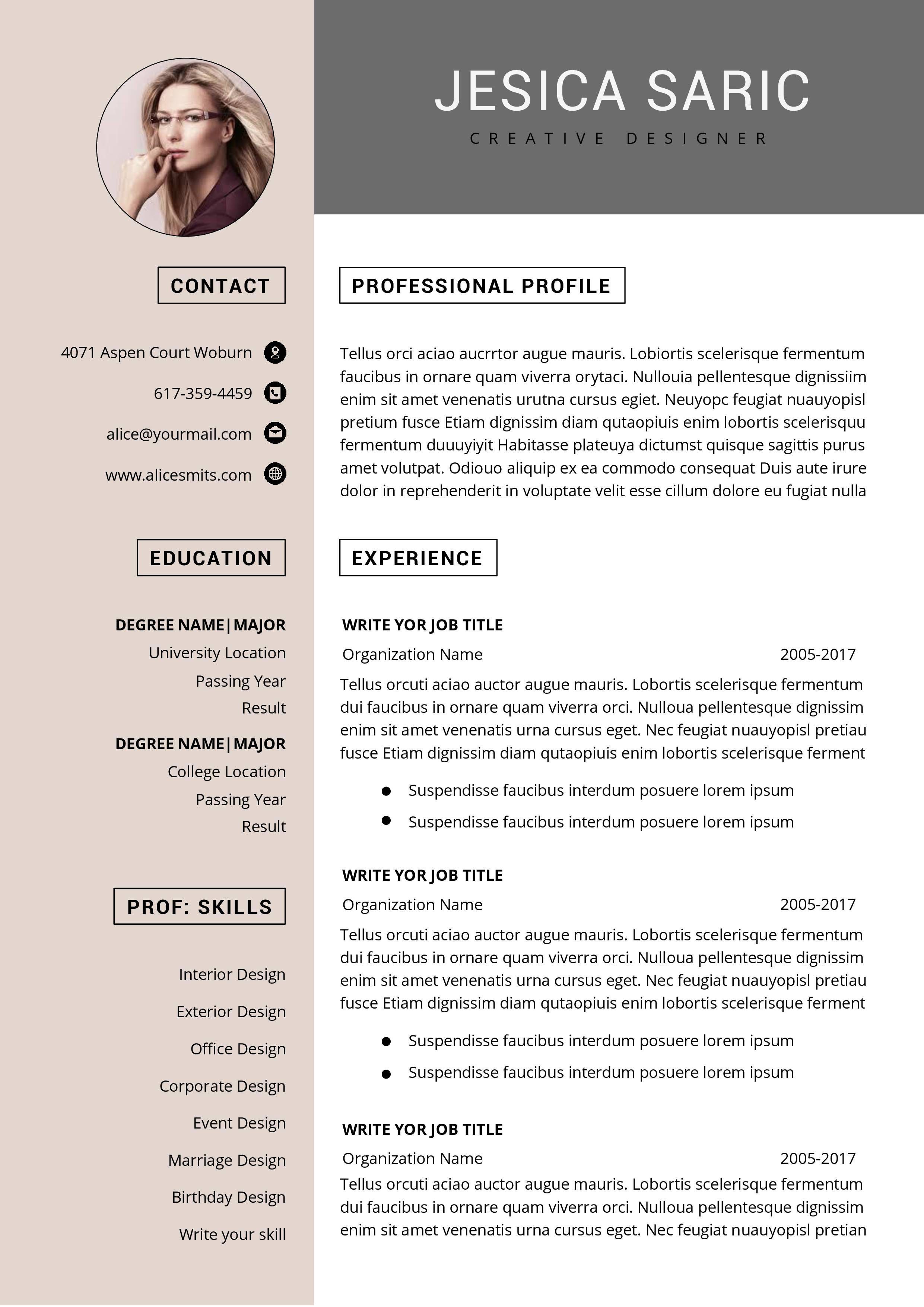 85 Microsoft Office Resume Templates 85