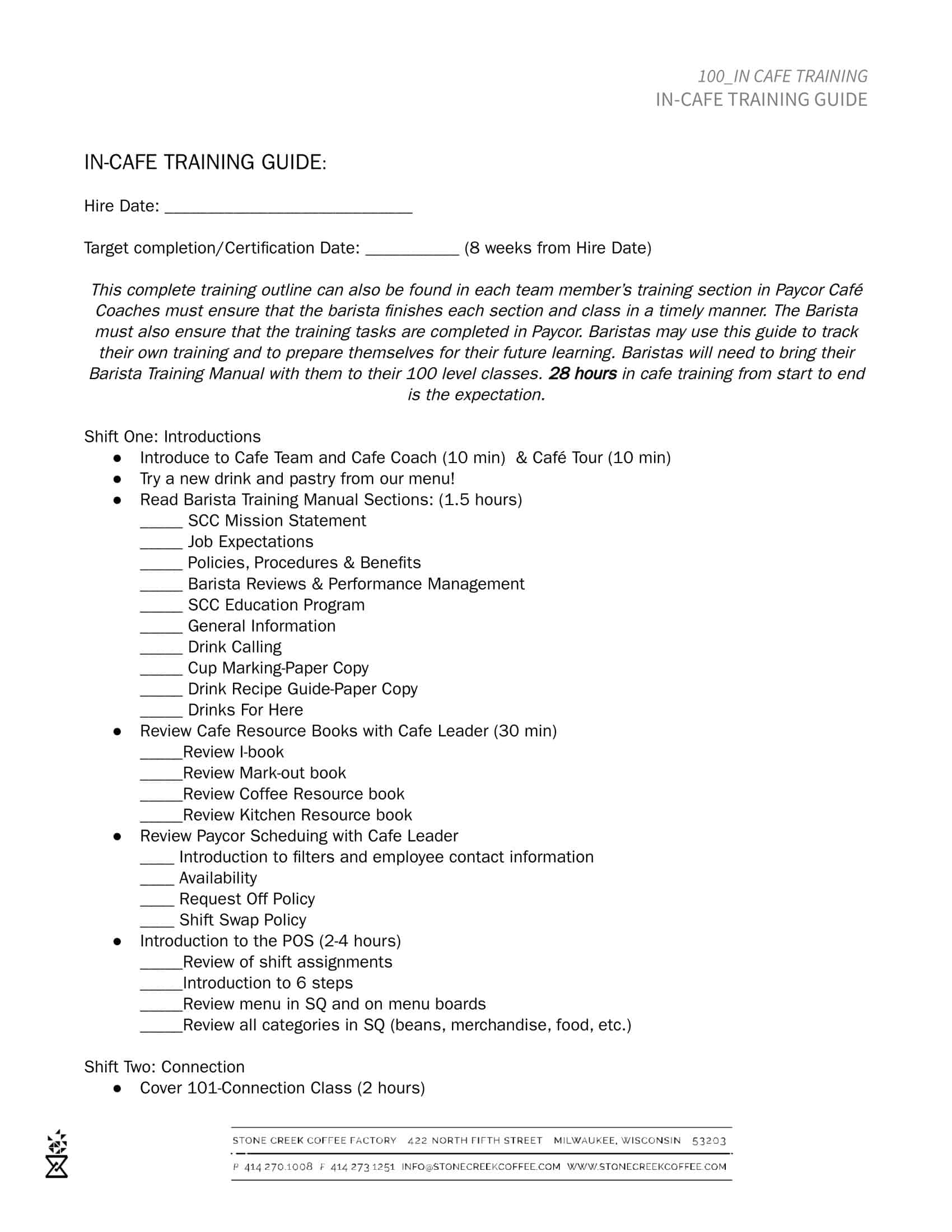 85 Training Guide Templates 17