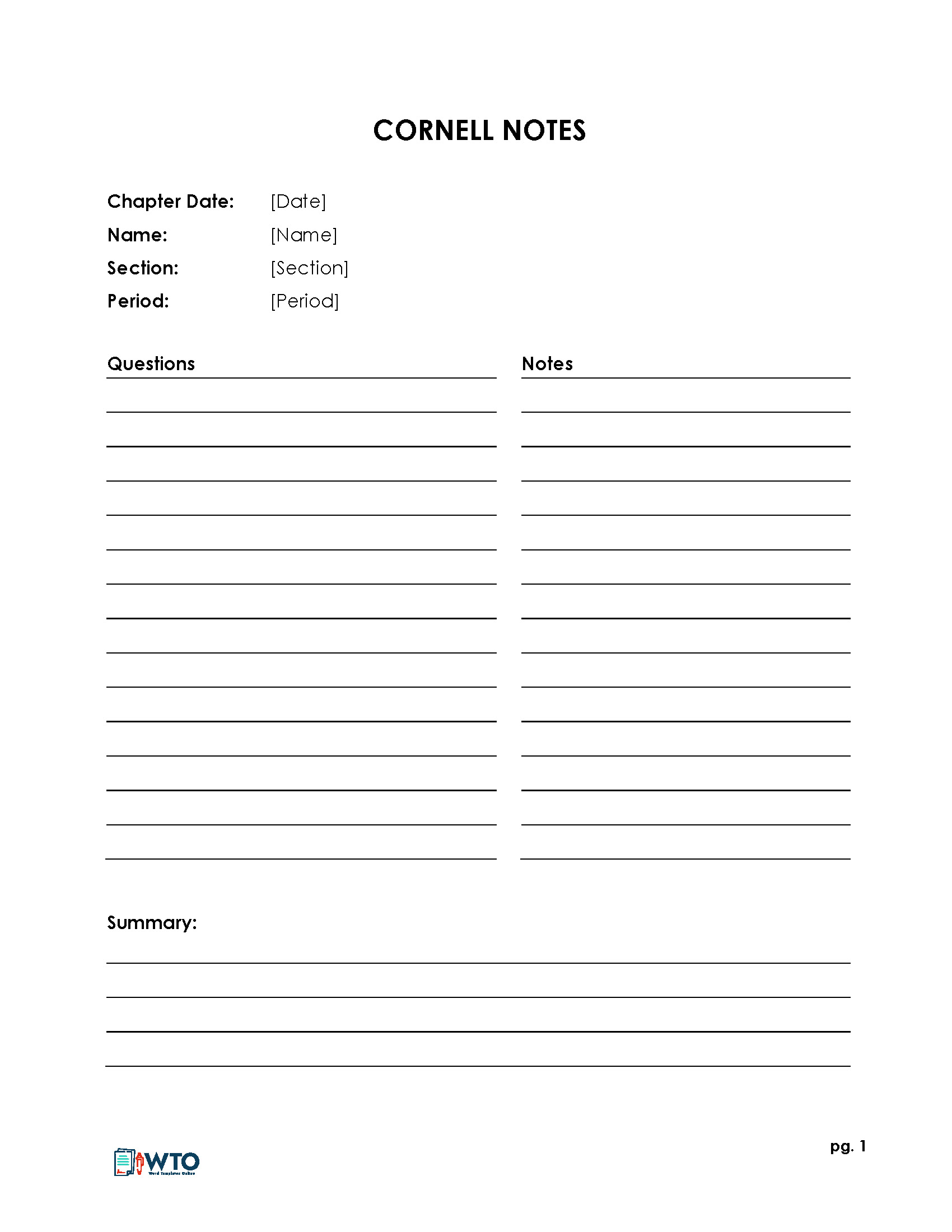 Get 85 Study Notes Templates Ideas 30