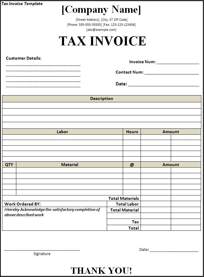 Get 85 Word Templates Invoice Free Ideas 35