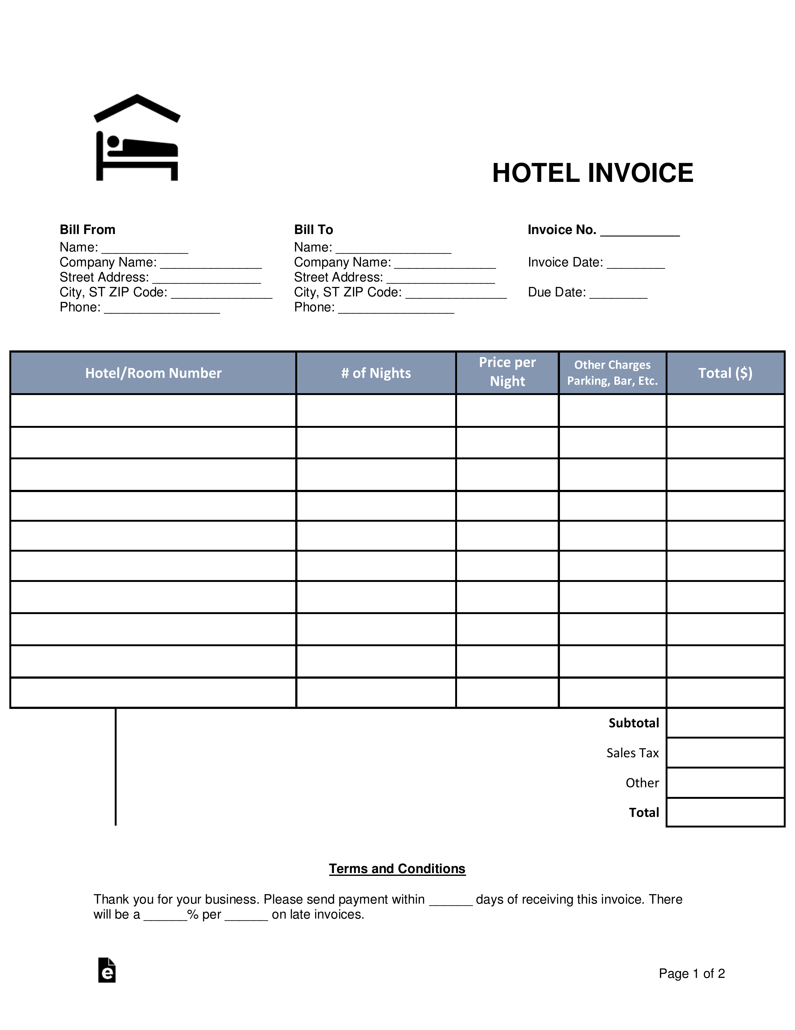 Get 85 Word Templates Invoice Free Ideas 36