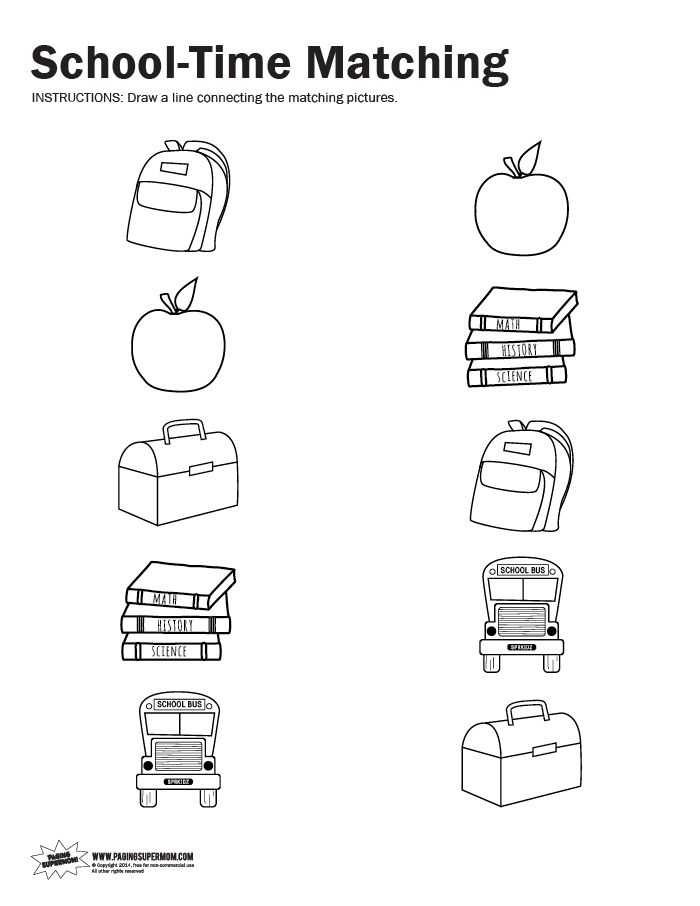 Best 40 Back To School Worksheets For Preschool Free Ideas 23