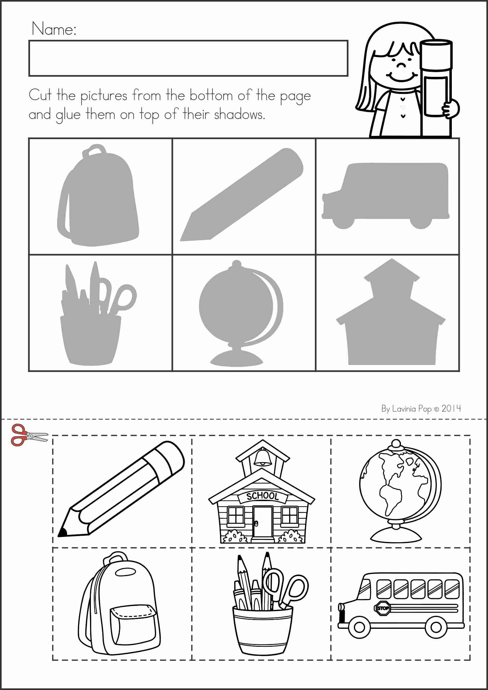 Best 40 Back To School Worksheets For Toddlers Ideas 5