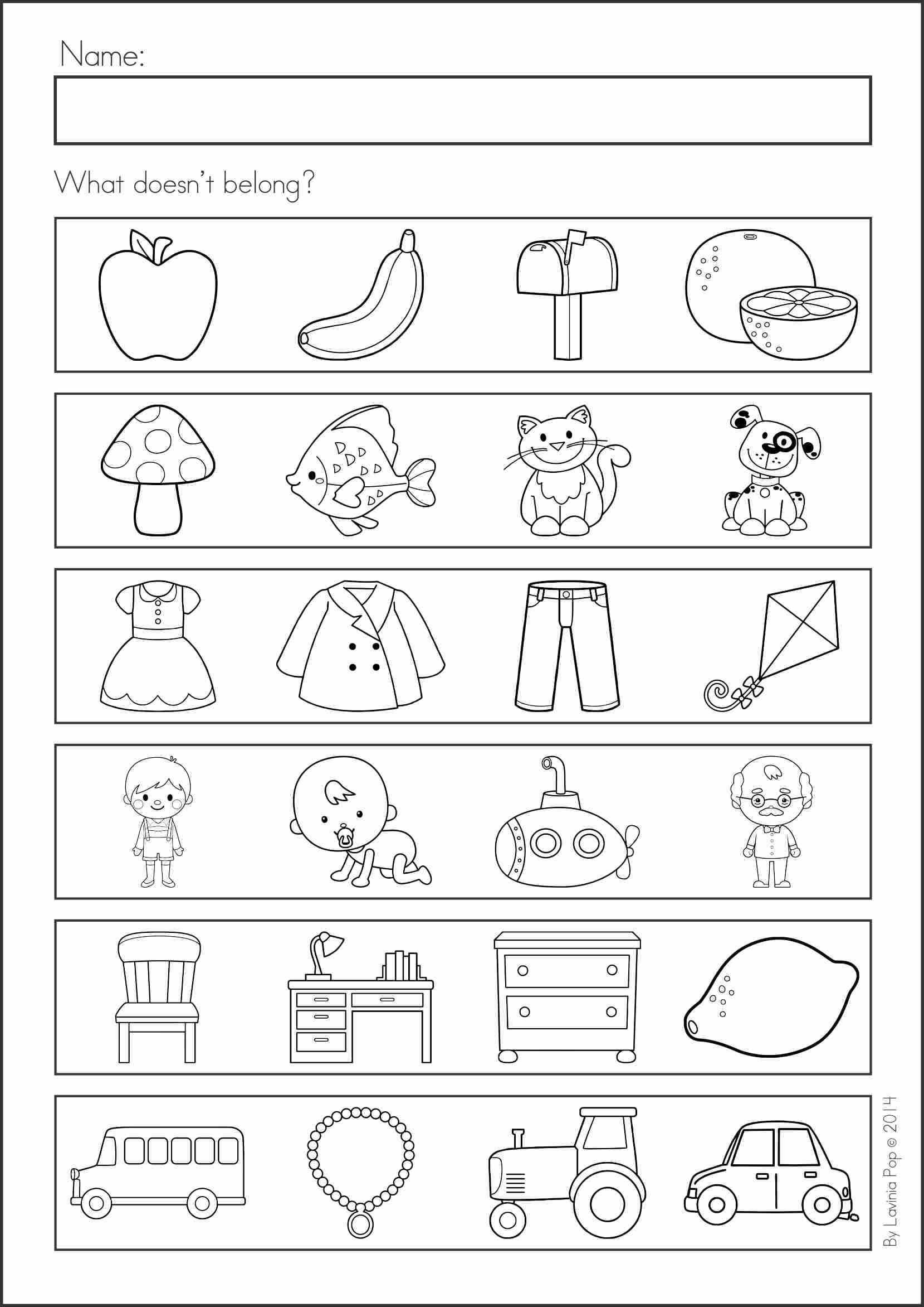 Best 40 Back To School Worksheets For Toddlers Ideas 9