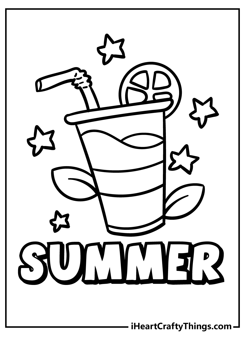 Best 40 Detailed Summer Coloring Pages Ideas 34