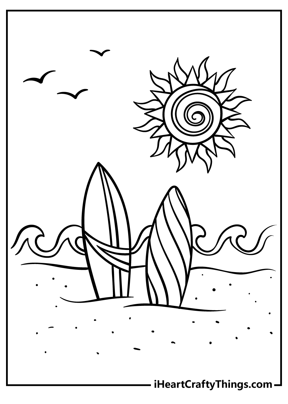 Best 40 Detailed Summer Coloring Pages Ideas 36