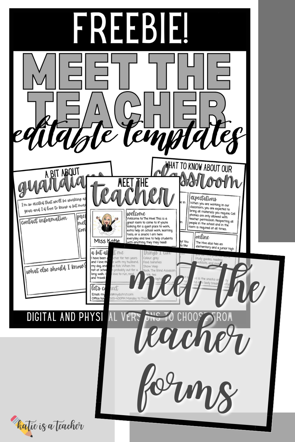 Best 50 Meet The Teacher Template Pdf Ideas 5