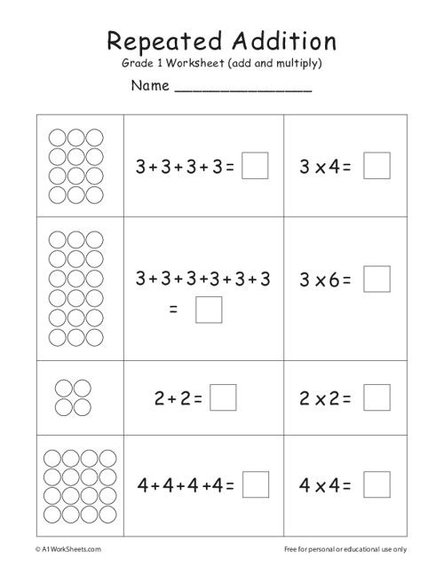 20 Easy 2Digit Multiplication Worksheets Grade 1