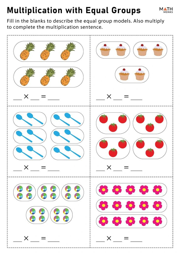 20 Easy 2Digit Multiplication Worksheets Grade 1