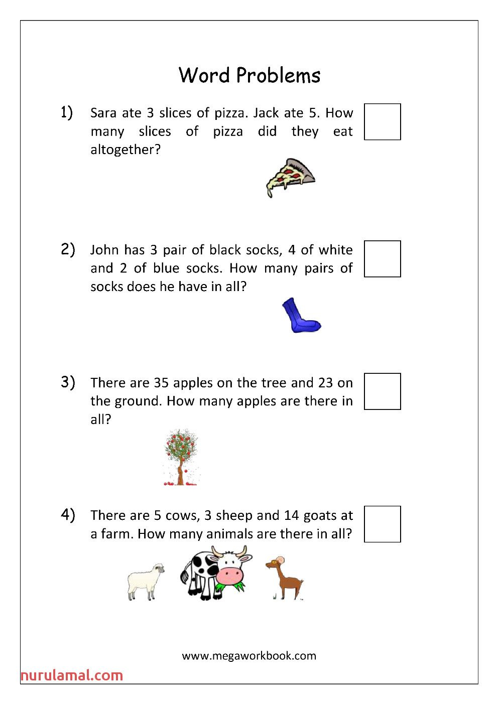 20 Grade 3 Math Worksheets Word Problems Division