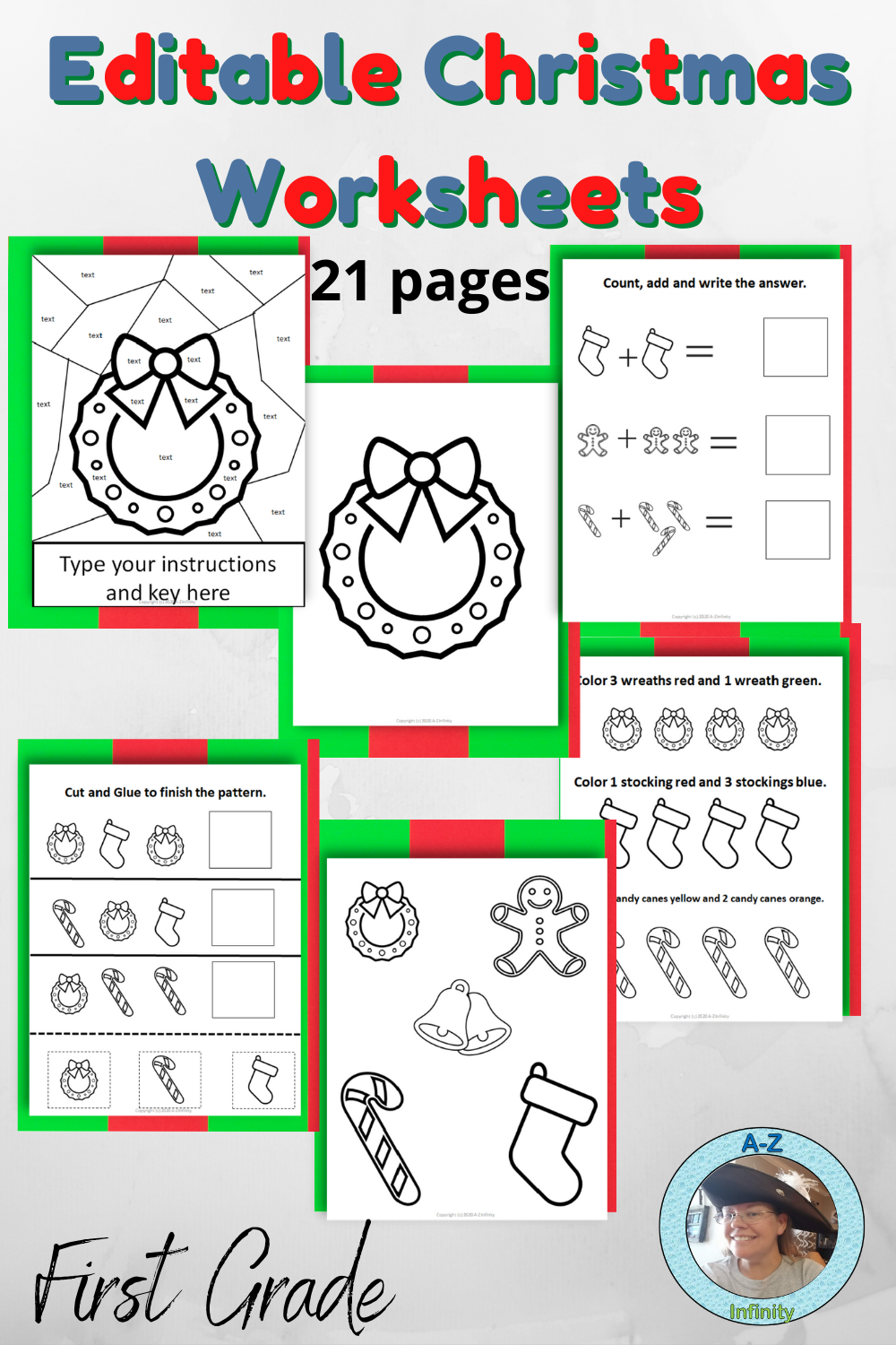 30 1St Grade Christmas Worksheets