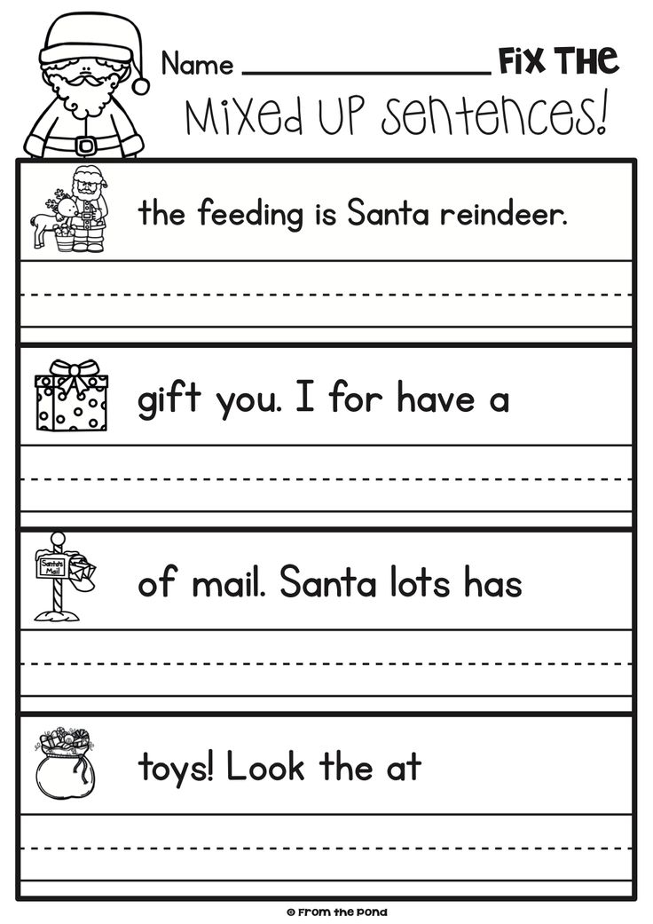 30 1St Grade Christmas Worksheets