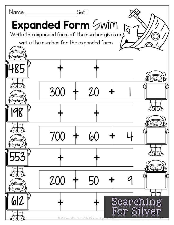 30 2Nd Grade Math Worksheets Expanded Form