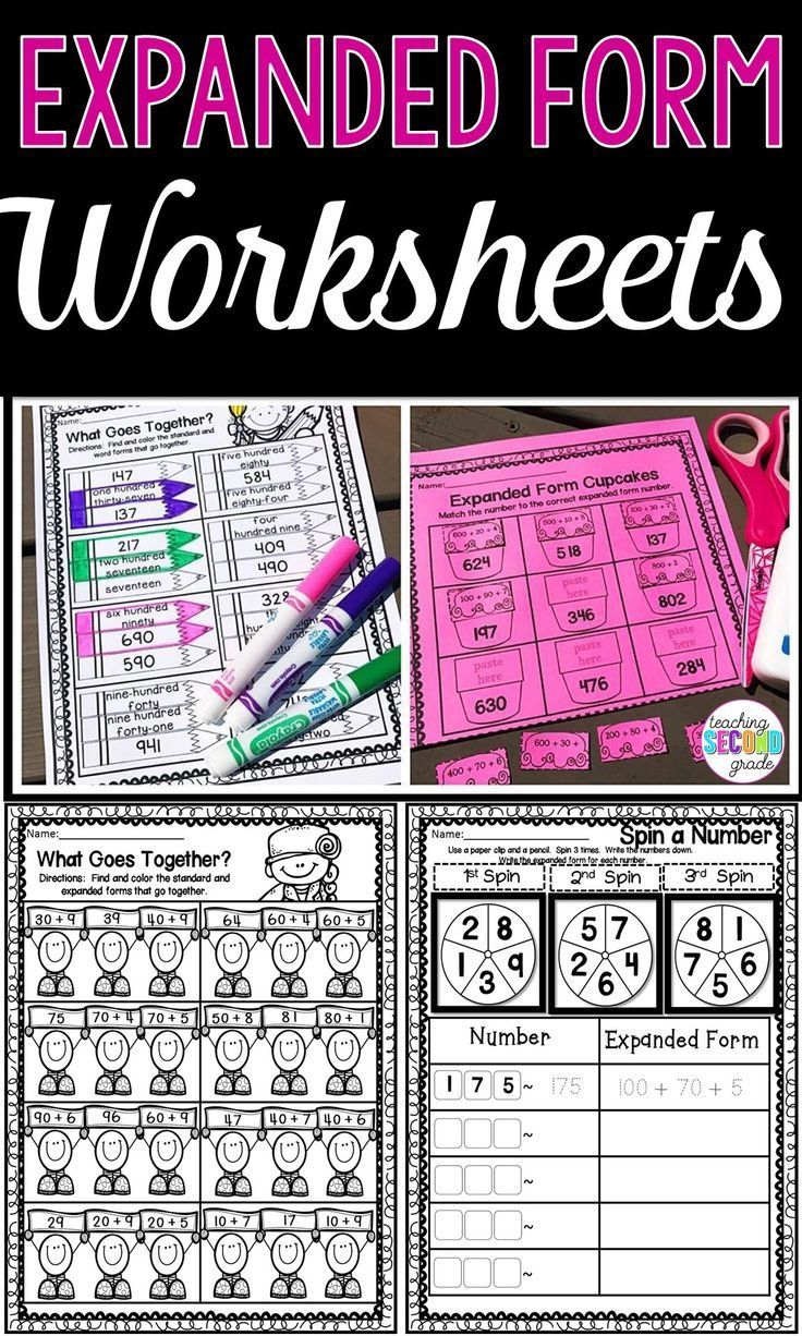 30 2Nd Grade Math Worksheets Expanded Form