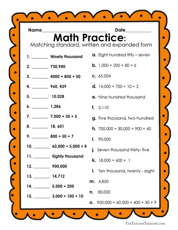 30 2Nd Grade Math Worksheets Expanded Form