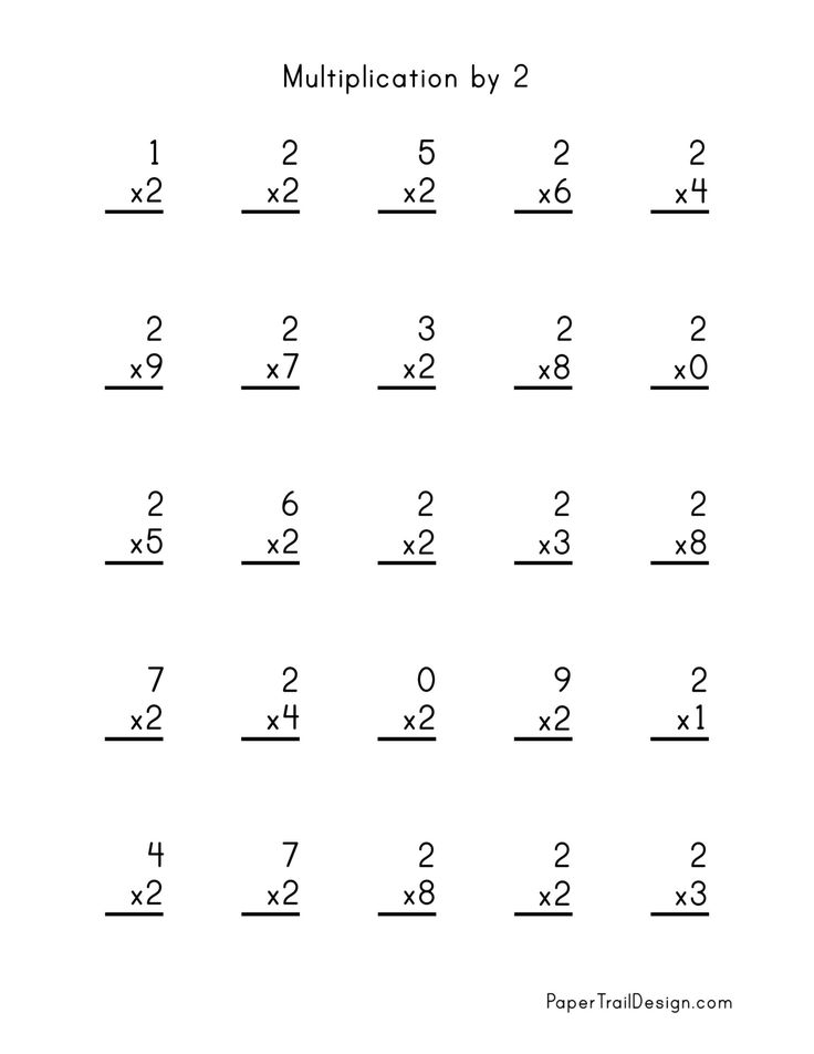 30 Easy 2Digit Multiplication Worksheets Grade 1