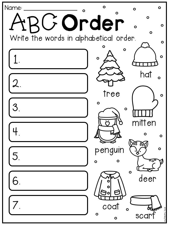 35 1St Grade Christmas Worksheets