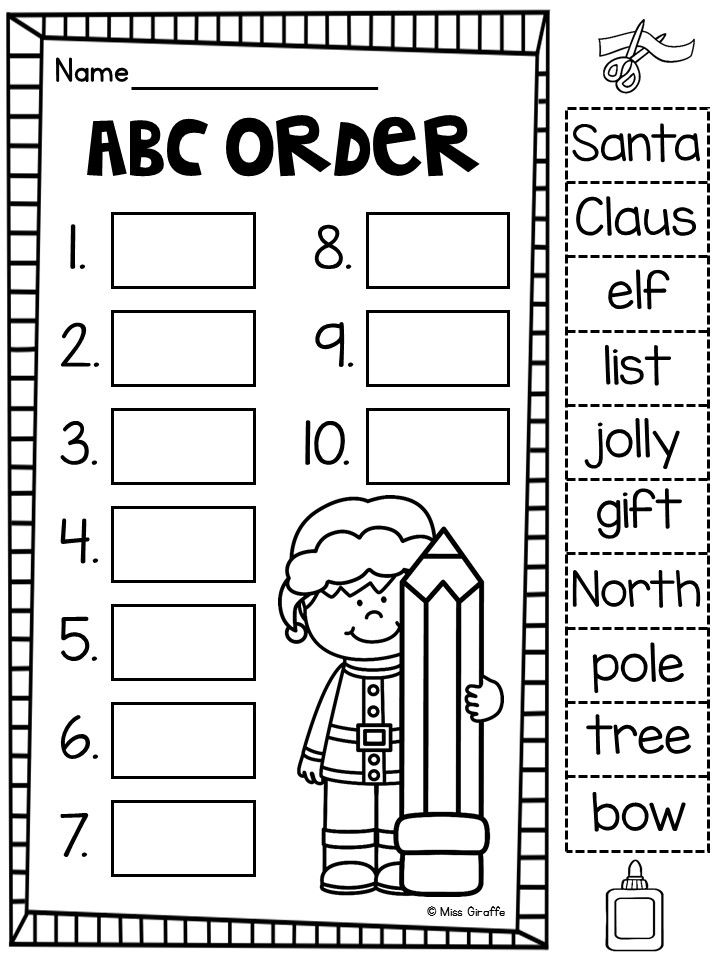 35 1St Grade Christmas Worksheets