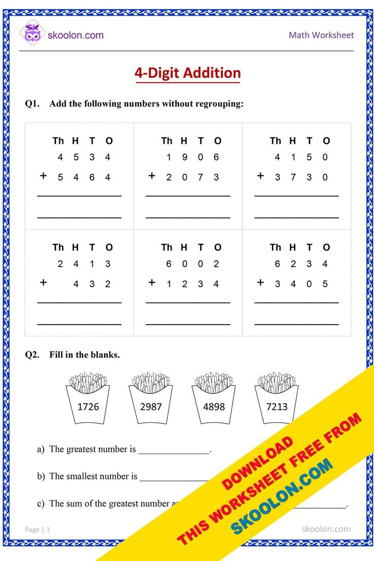 35 Addition Worksheets For Grade 3