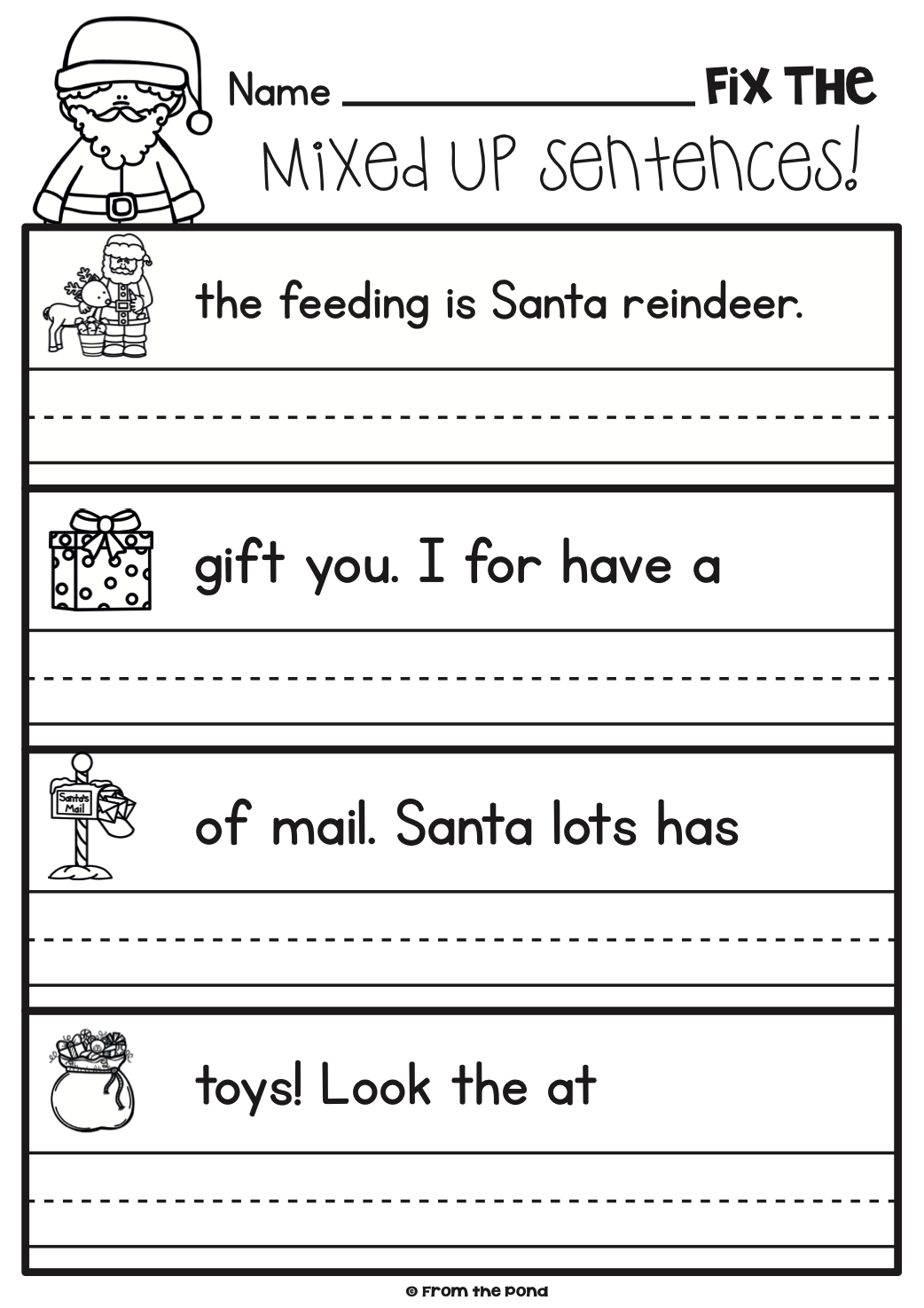 21 1St Grade Christmas Worksheets