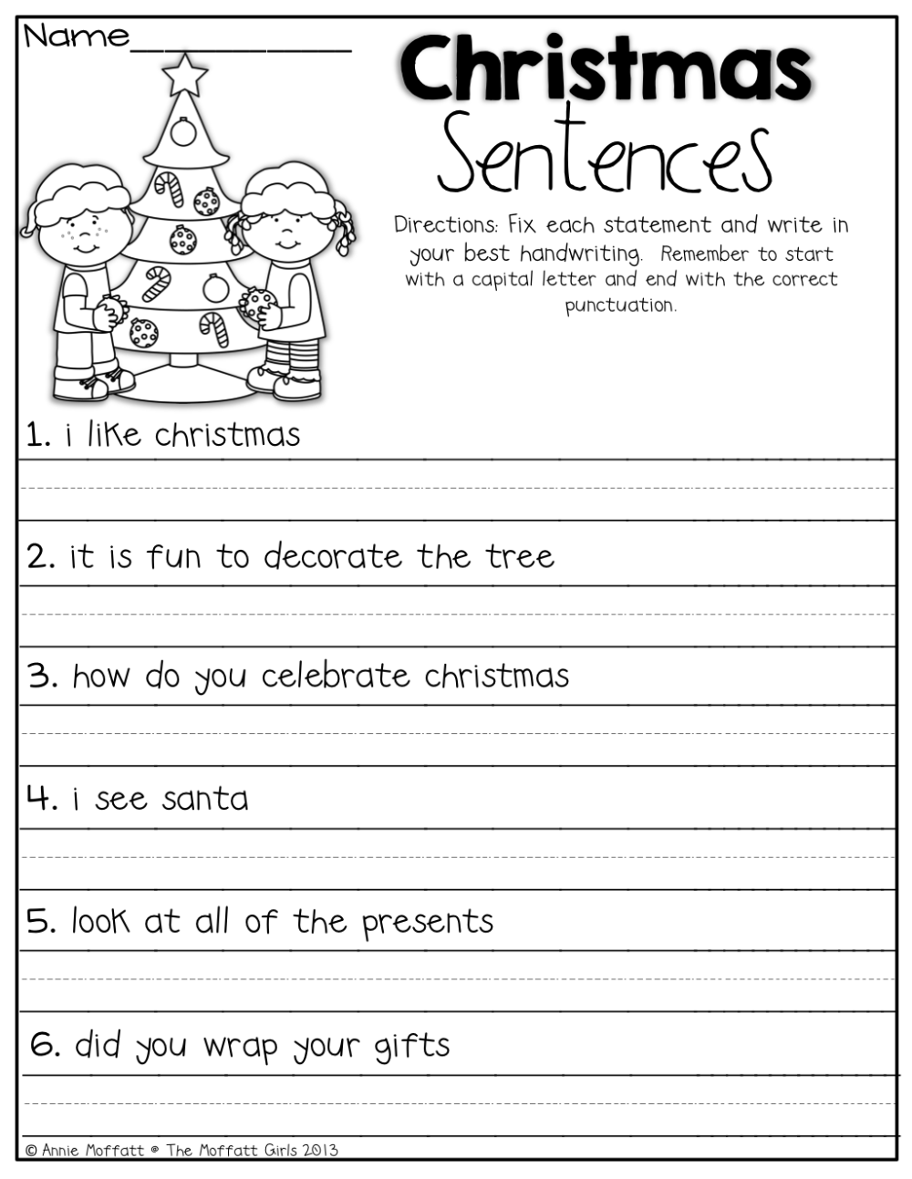 21 1St Grade Christmas Worksheets