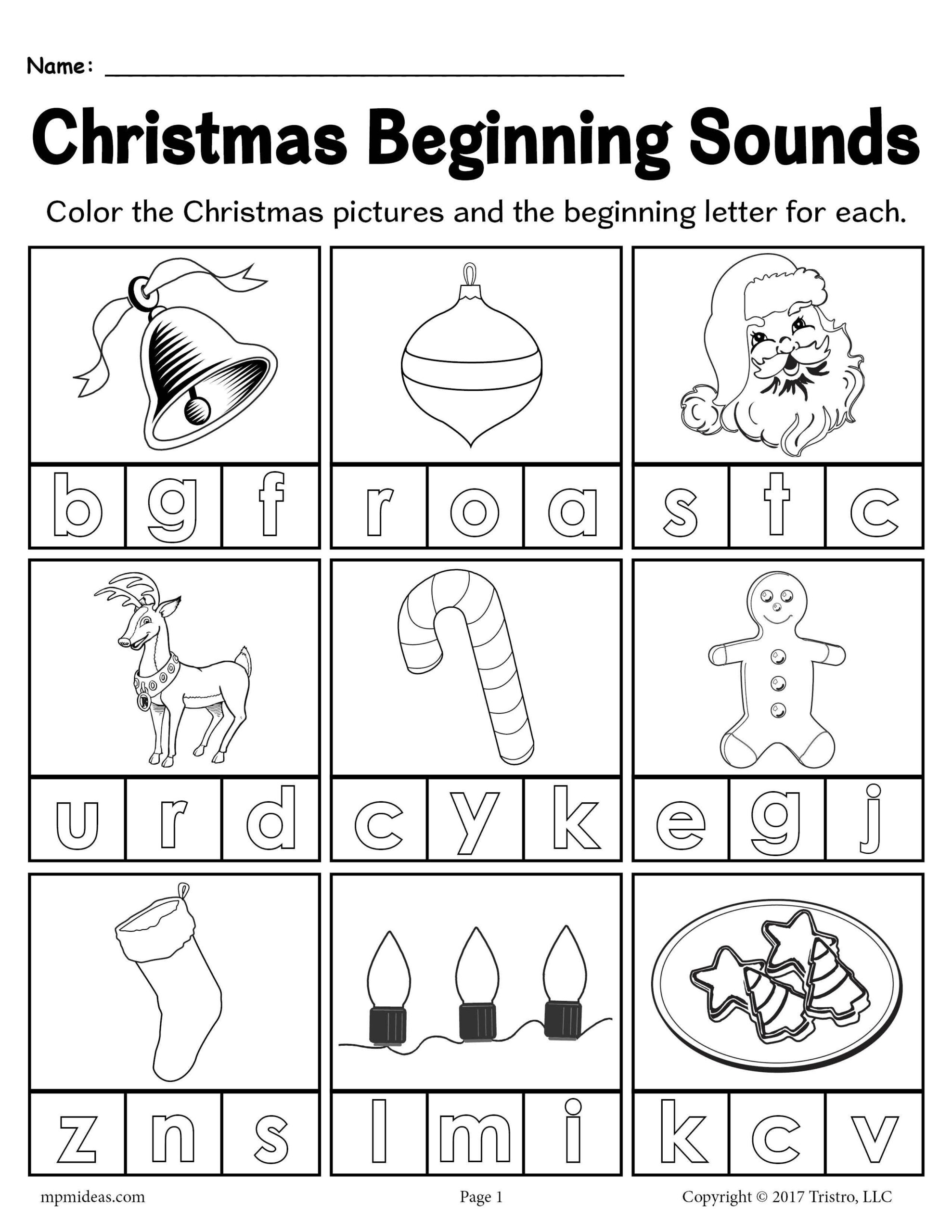 21 1St Grade Christmas Worksheets