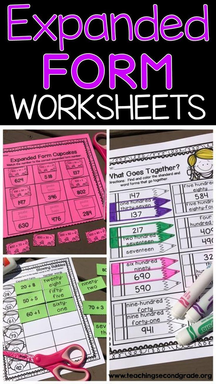 21 2Nd Grade Math Worksheets Expanded Form