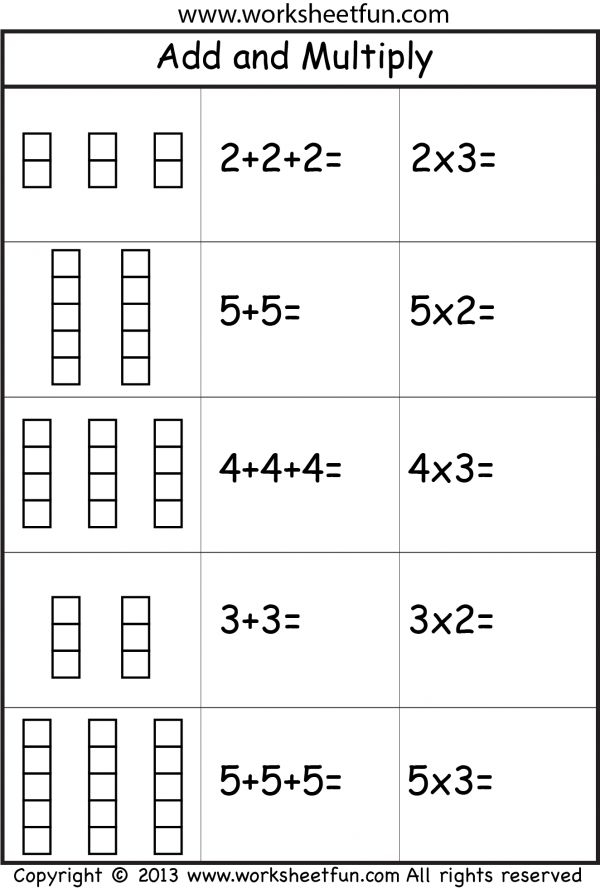 21 Easy 2Digit Multiplication Worksheets Grade 1