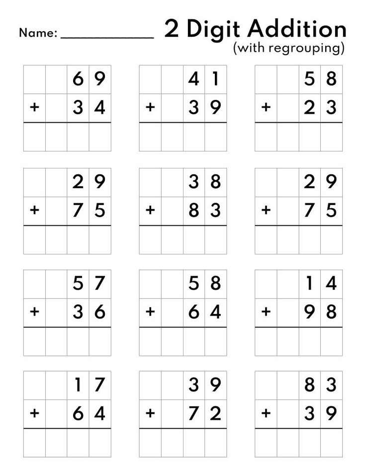 21 Easy 2Digit Multiplication Worksheets Grade 1