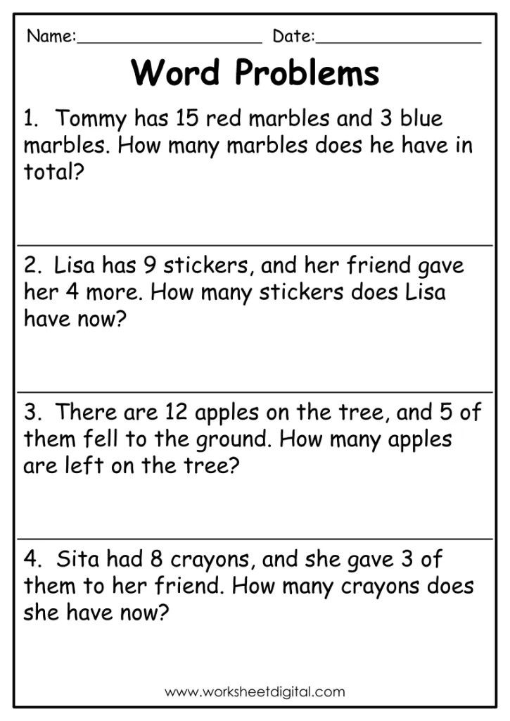 21 Grade 3 Math Worksheets Word Problems Division